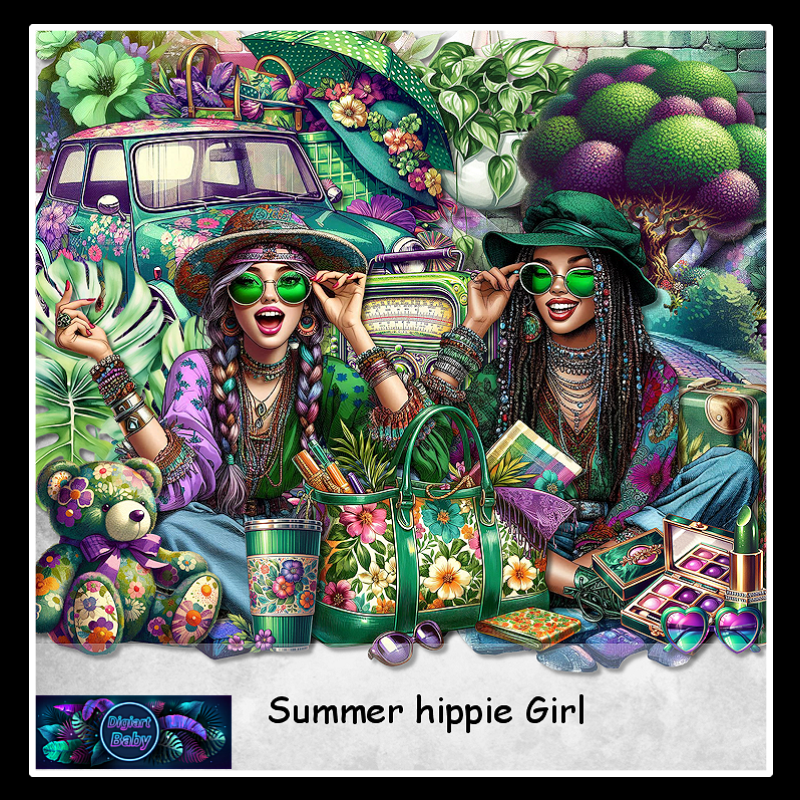 (image for) Summer hippie gril